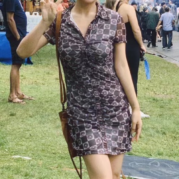 Urban outfitters| 90s style stretch dress(size: S/M) - Picture 1 of 5